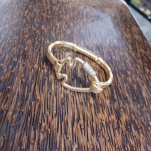Bling Arrowhead Cuff Bracelet
