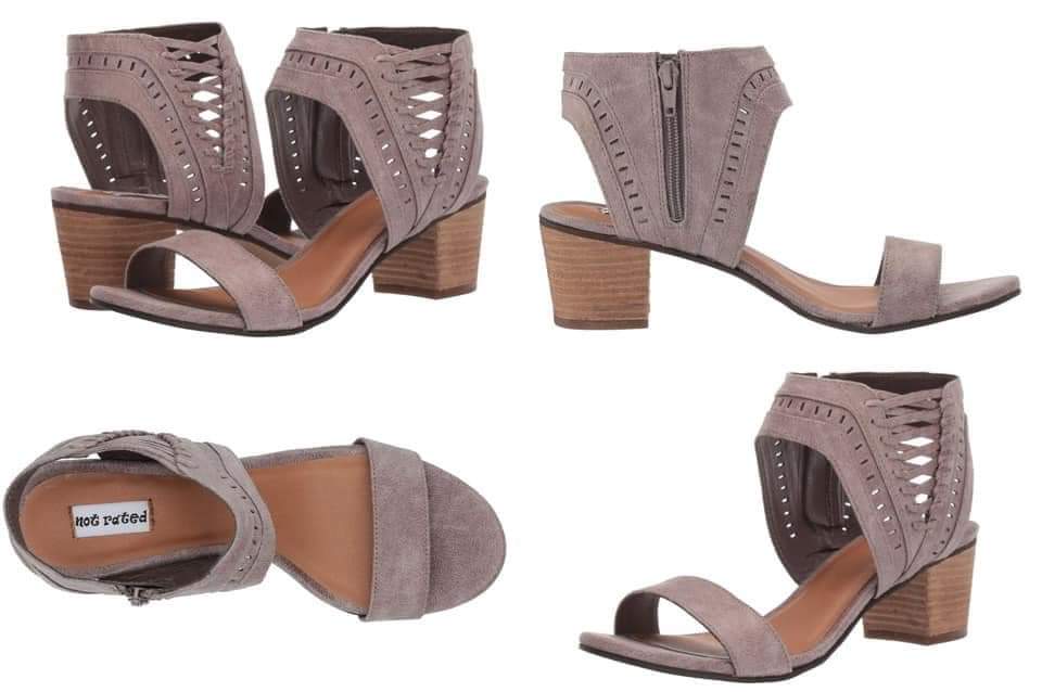 Grey Vienna Not Rated Sandals