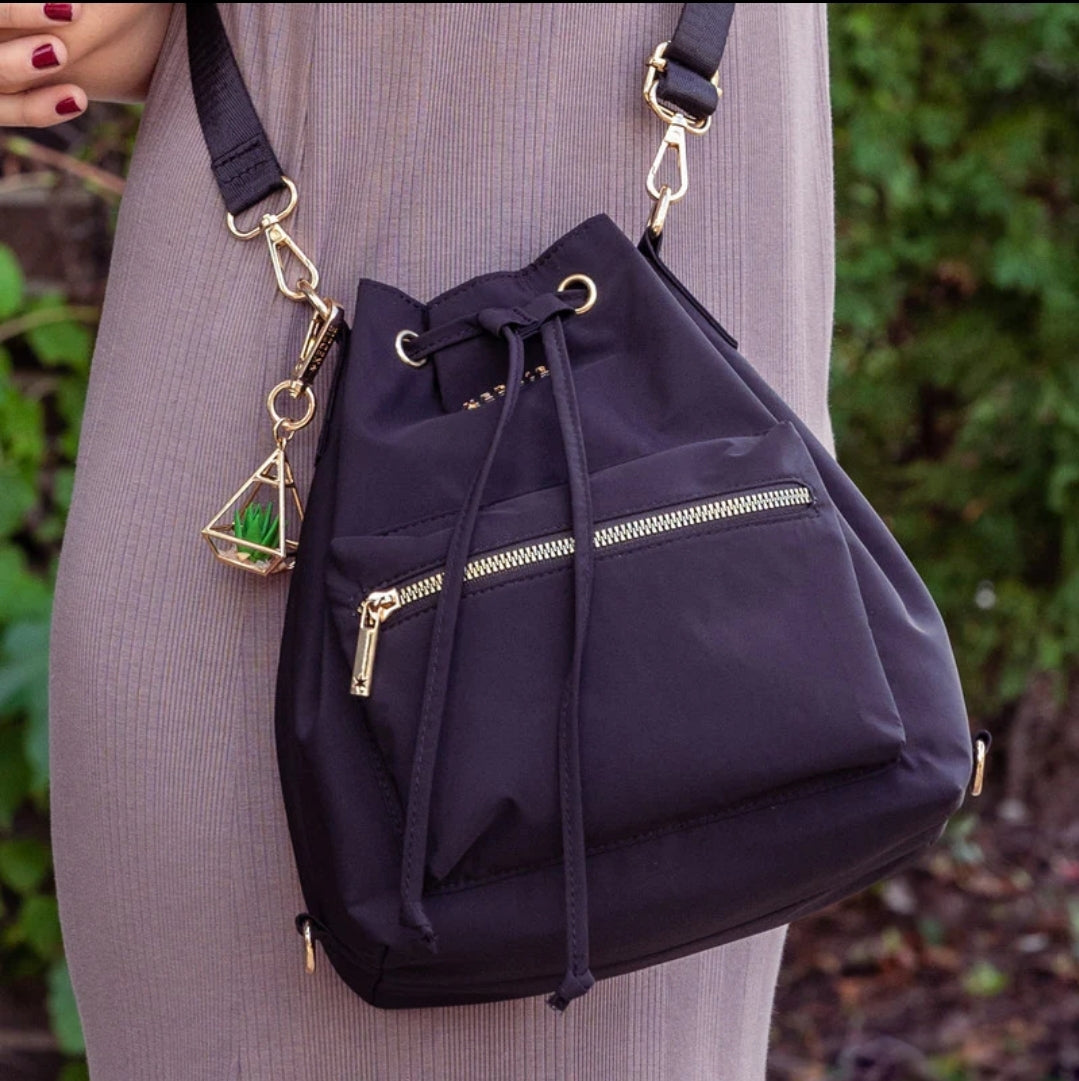 Kenzie Convertible Bucket Bag