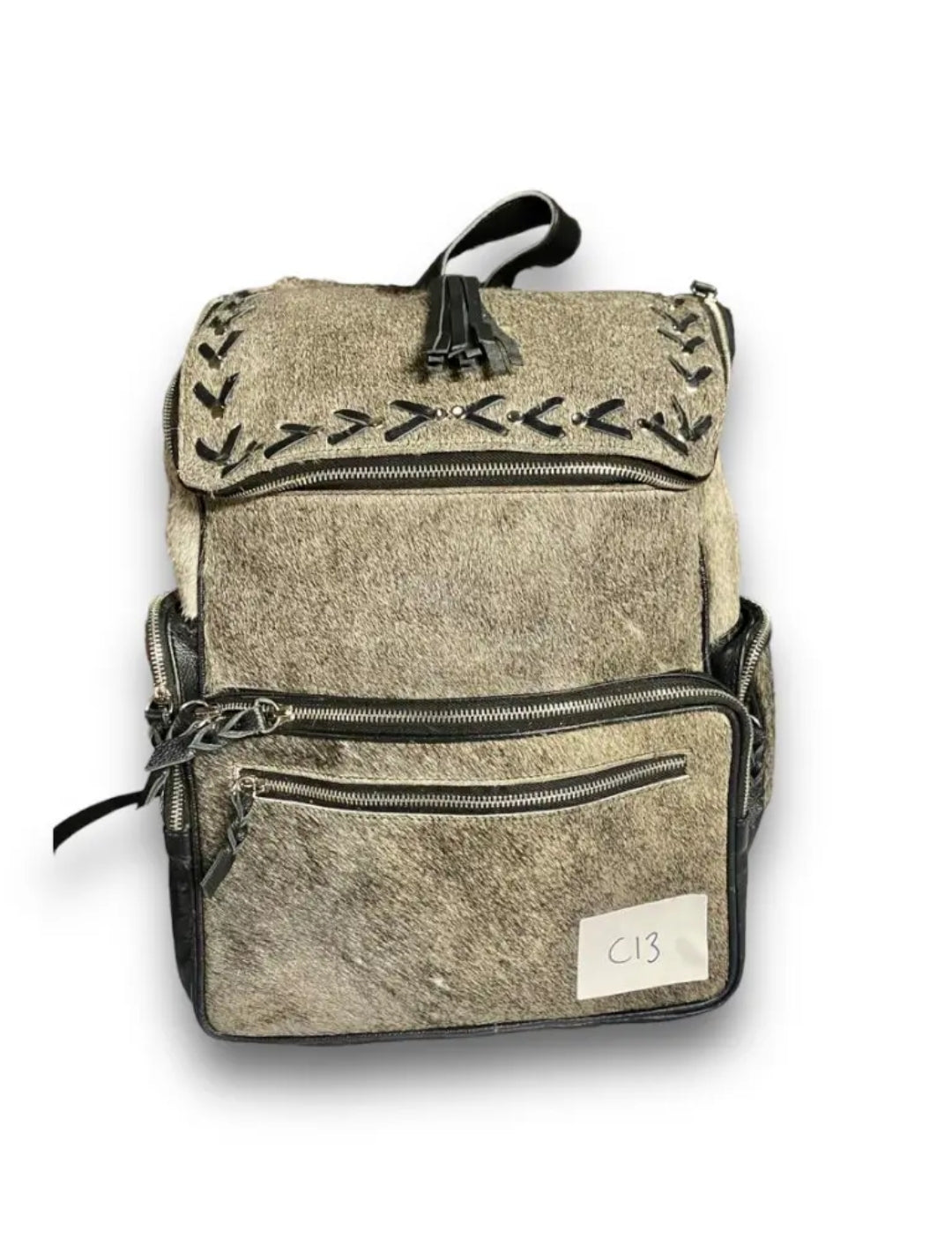 Medium Cowhide Backpack - Diaper Bag (C13)