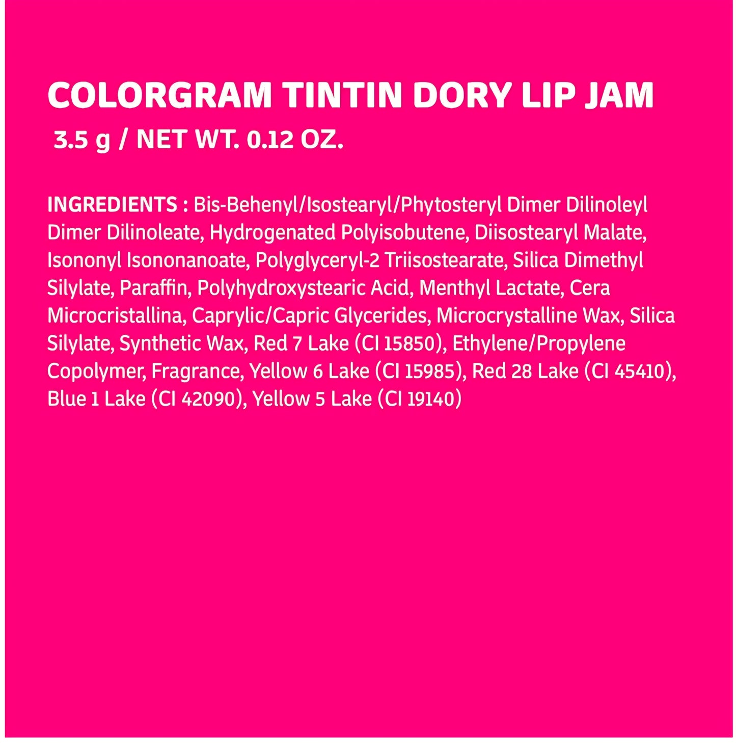 Colorgram Tintin Lip Jam - Shine Muscat