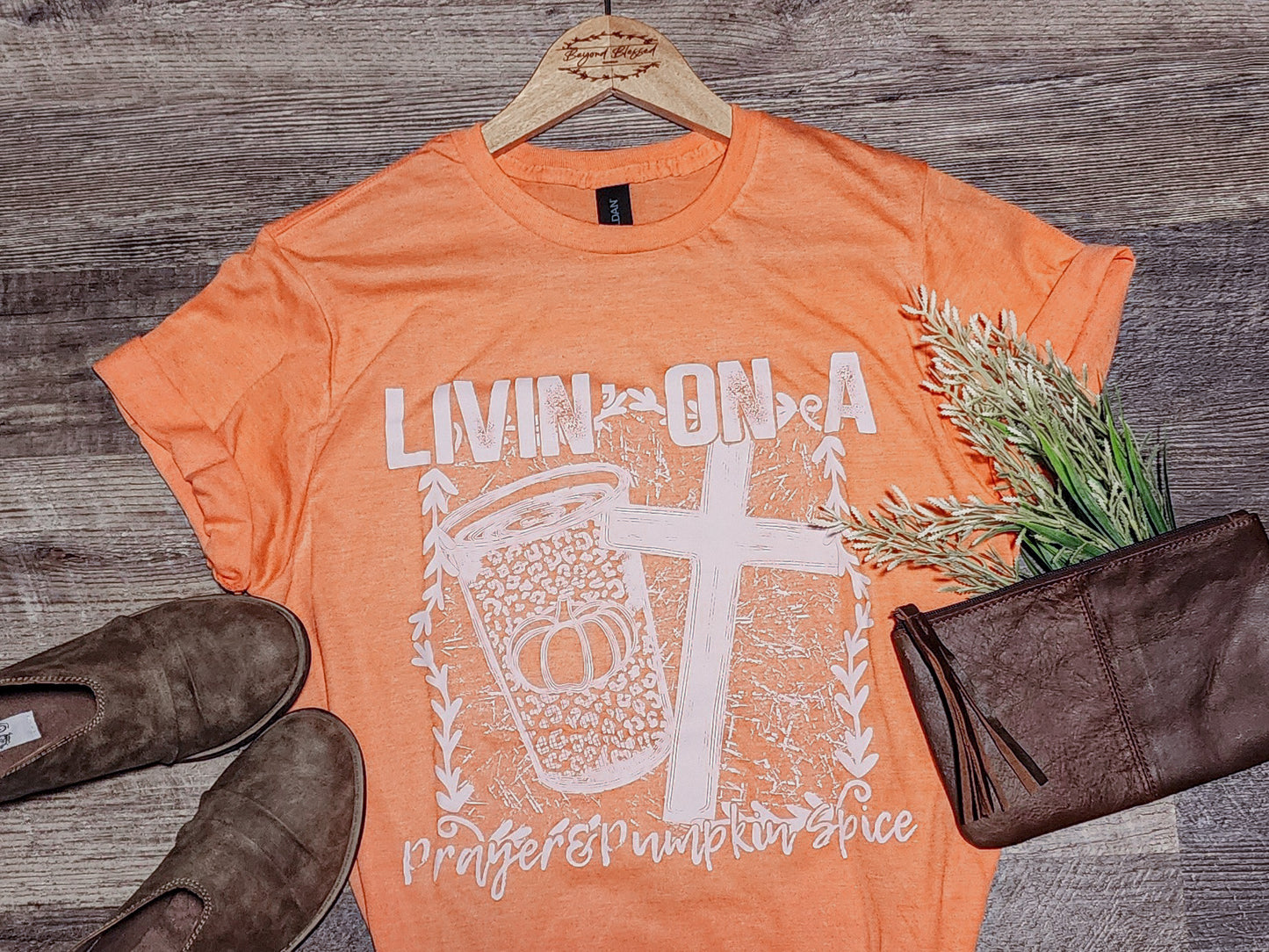 Prayer & Pumpkin Spice T-Shirt