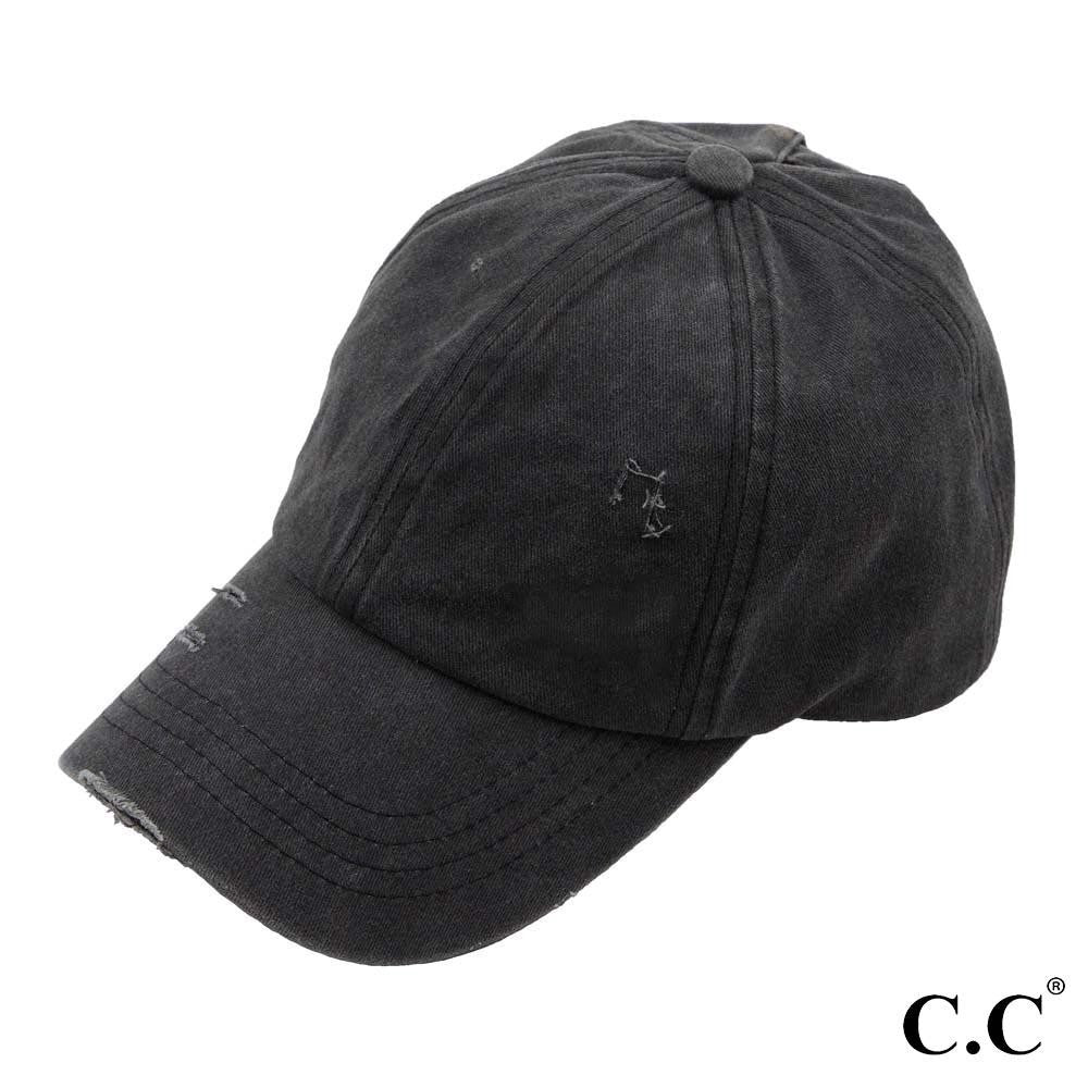 Black C.C Ballcap