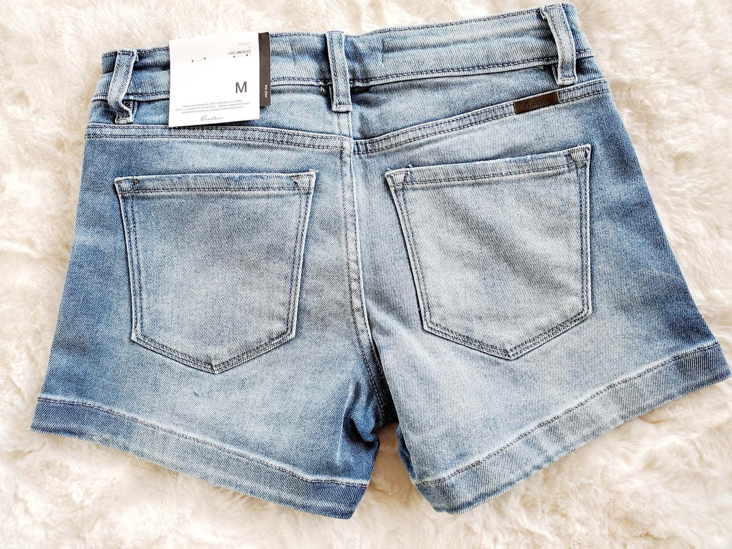 Light Wash Kancan Shorts