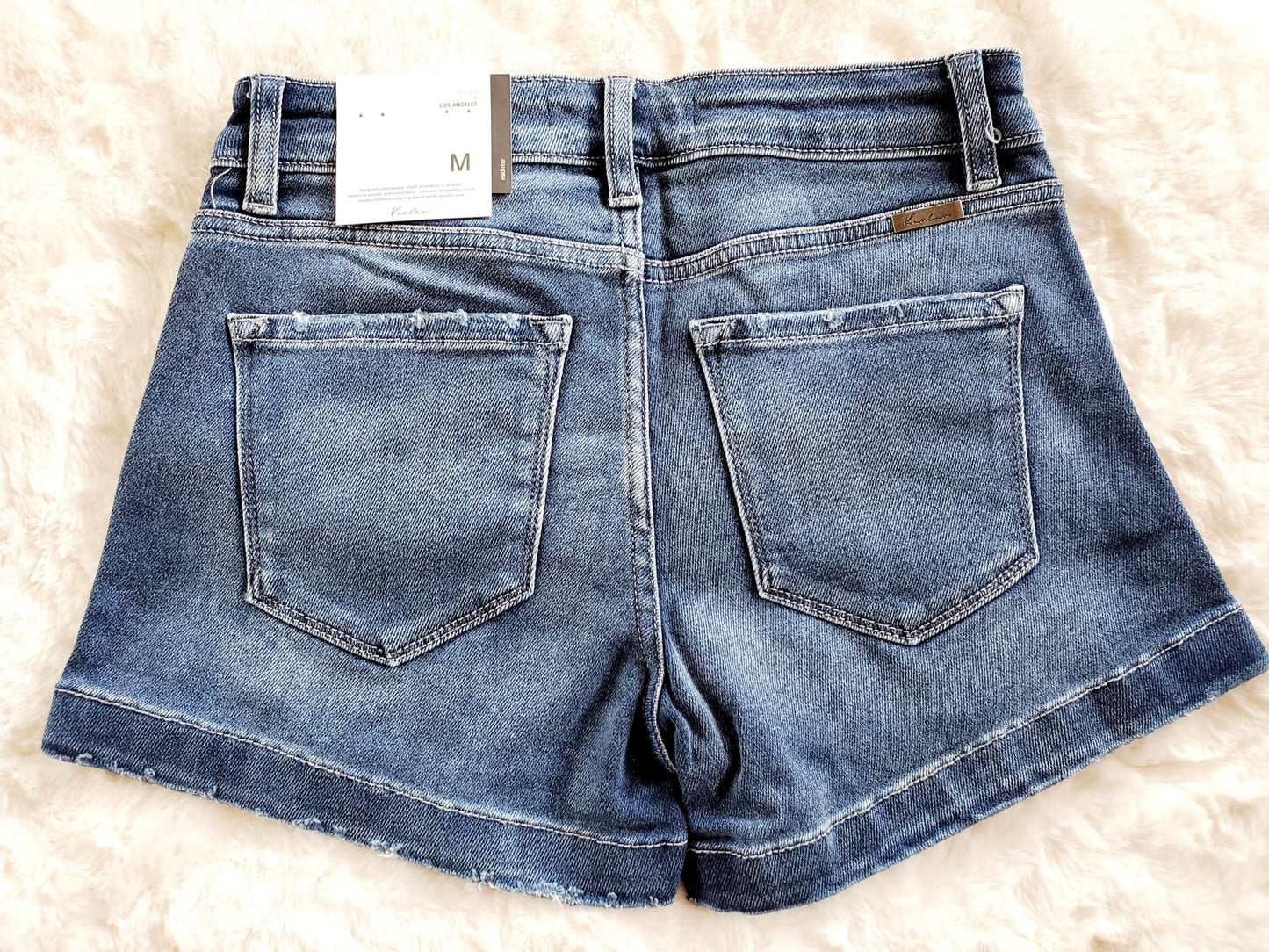 Medium Wash Kancan Shorts