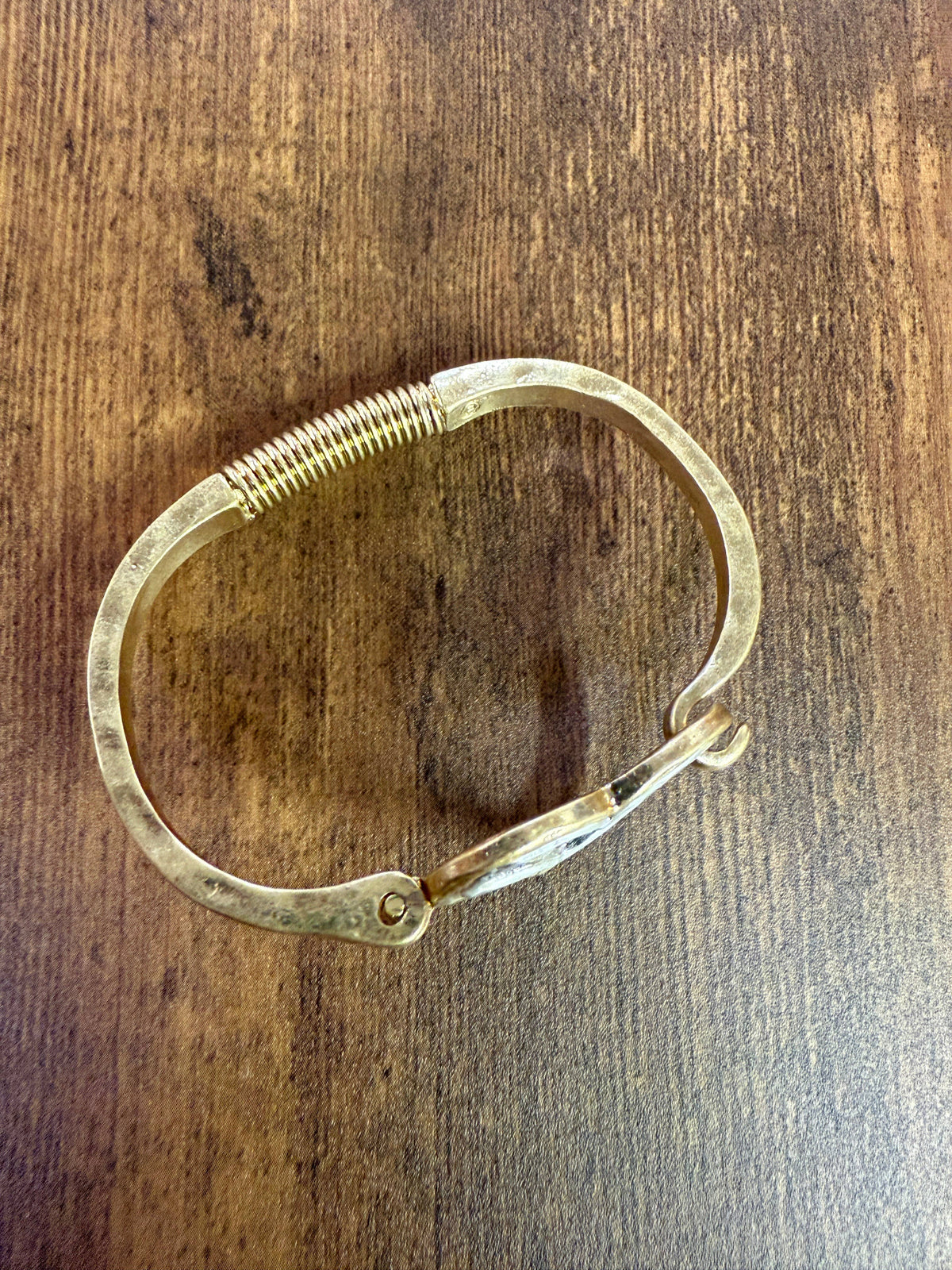 Mixed Heart Cuff Bracelet