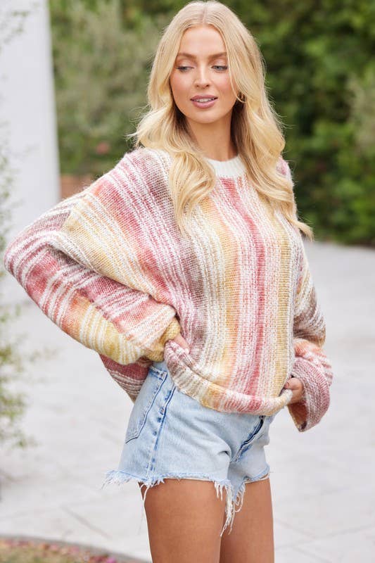 Poncho Sweater Top