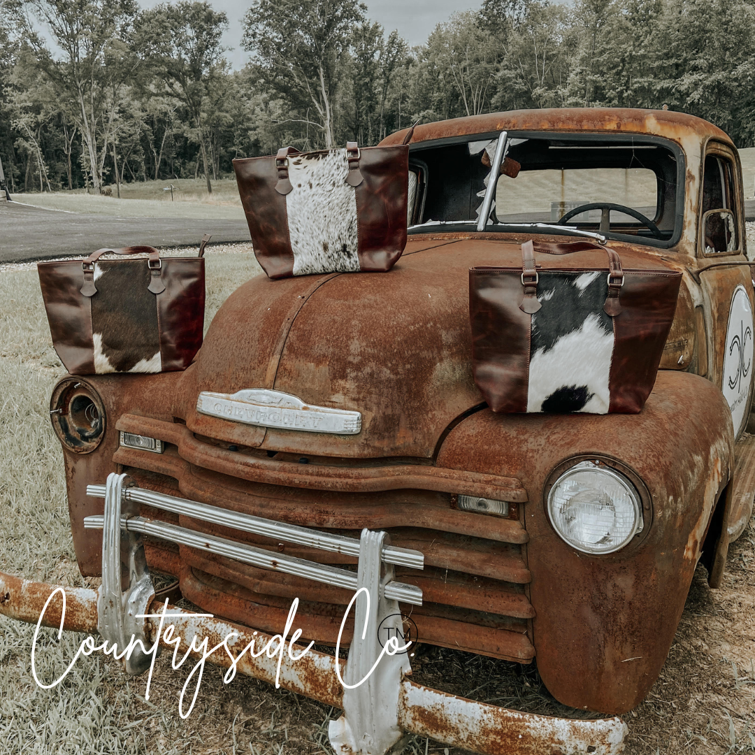 Jane All Leather Tote, laptop bag, Purse