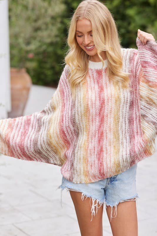 Poncho Sweater Top