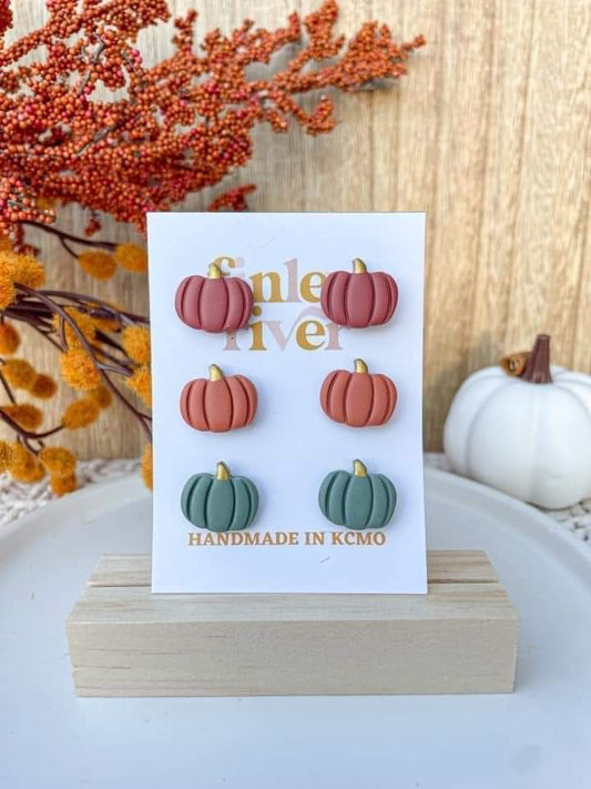 Pumpkin Fall Earrings