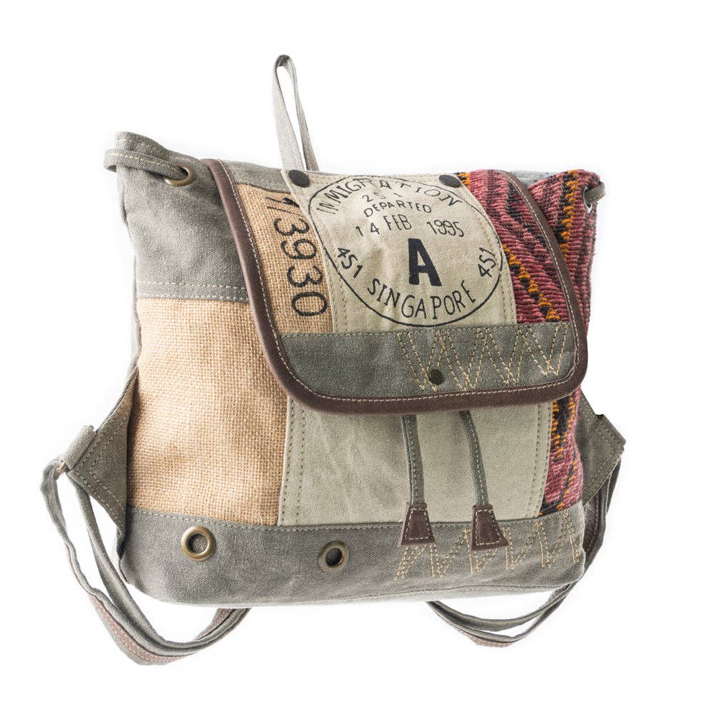 Singapore Port of Call Backpack Bag