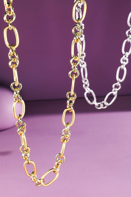 Paperclip Link Chain Necklace