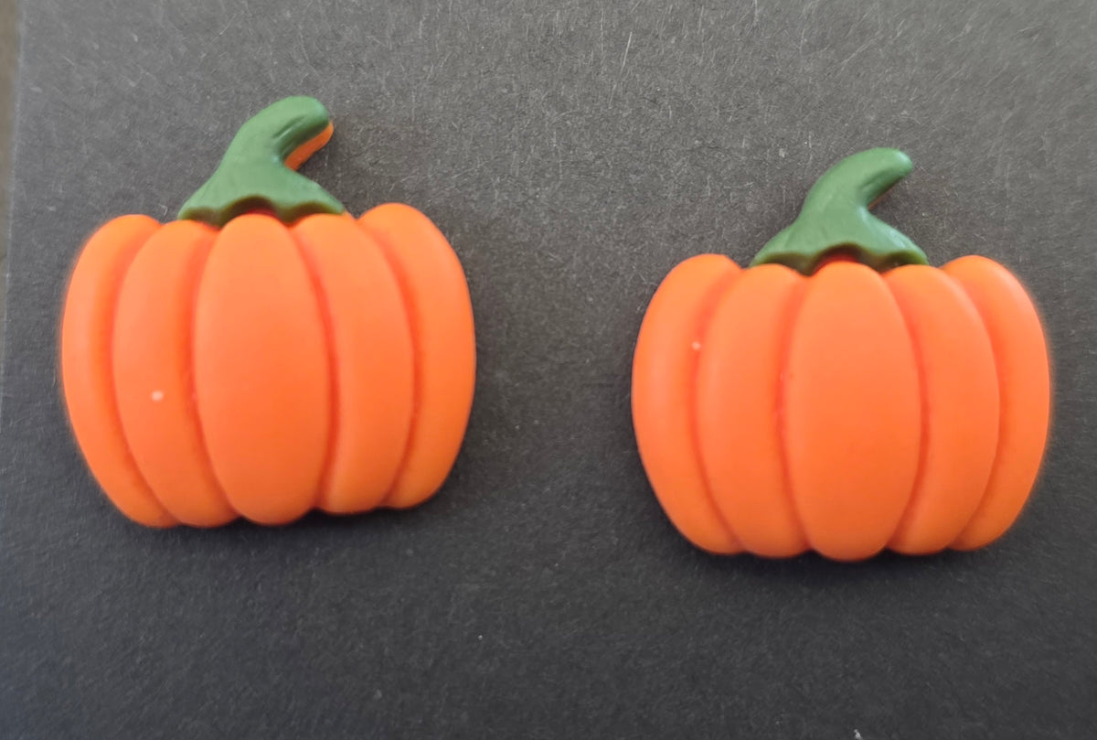 Pumpkin Earrings