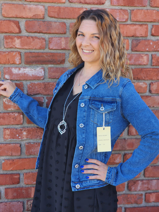 Ladies Casual Denim Jacket