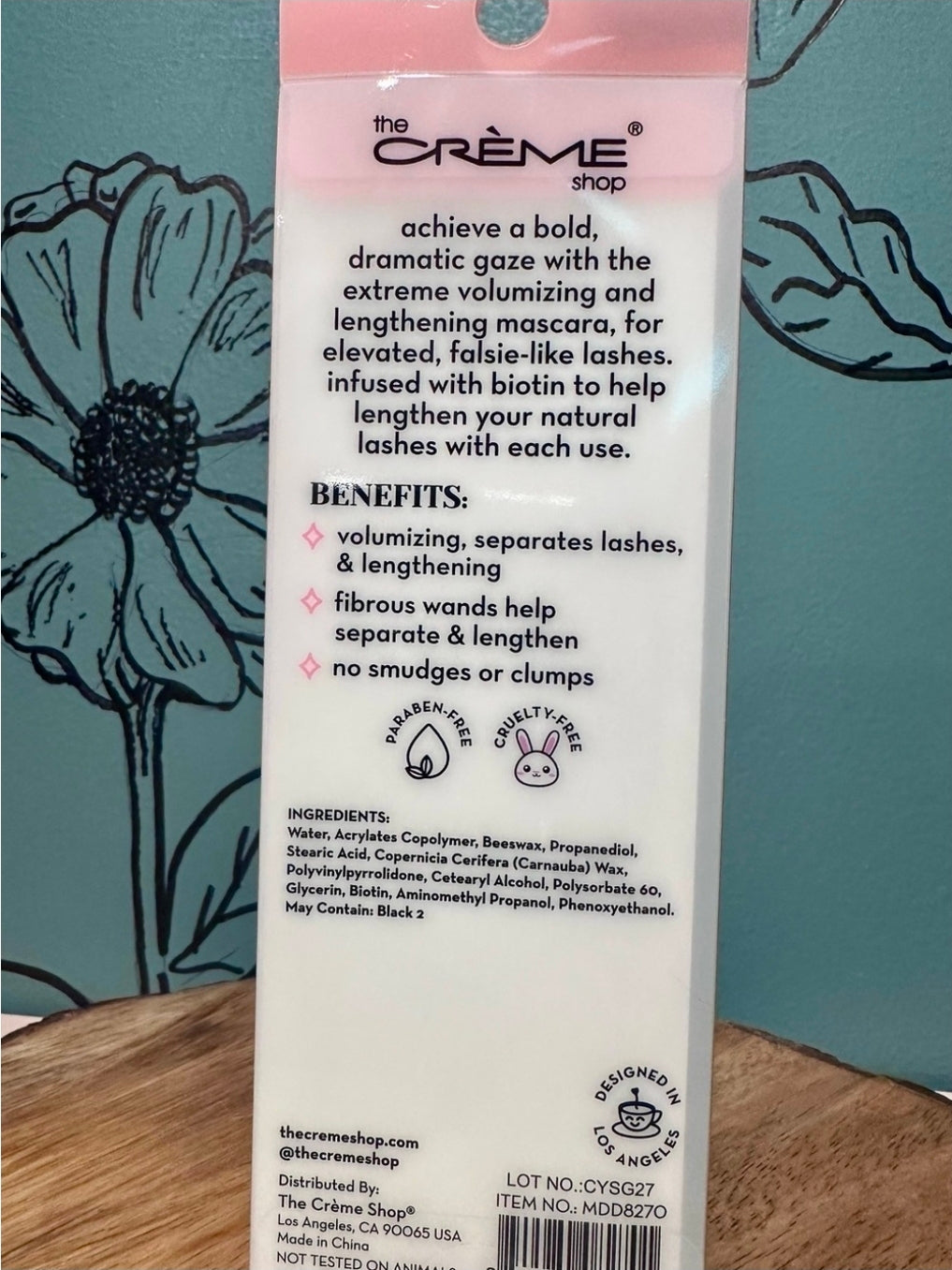 Creme Shop 3D Mascara Duo - False Effect & Dynamic Volume