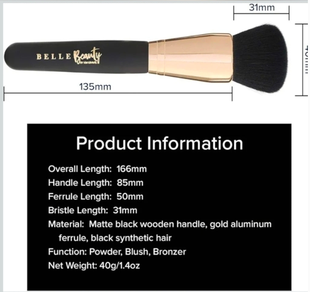 Belle Beauty Powder Brushes