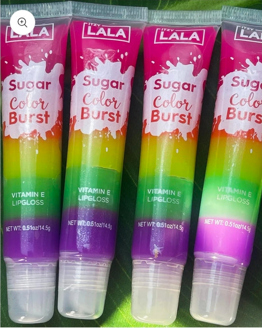 Itzy Lala Sugar Color Burst Lipgloss