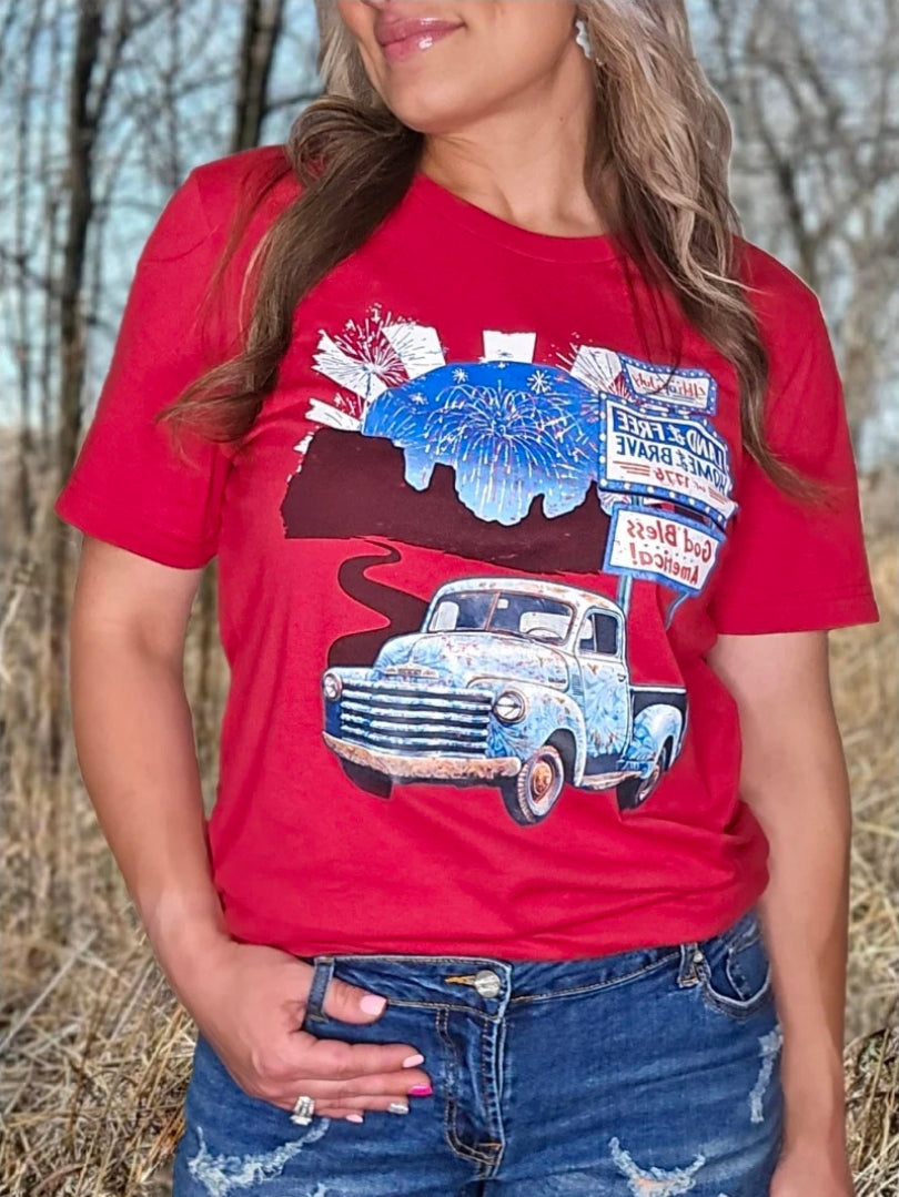 Land Of The Free Tee