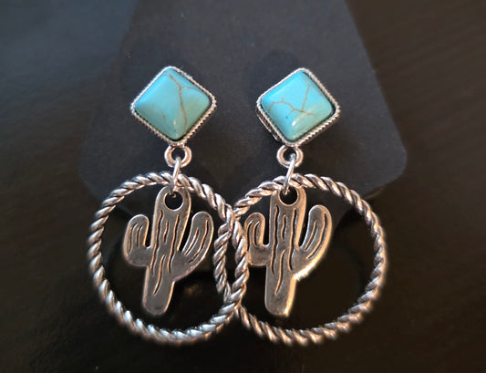 Cactus Earrings