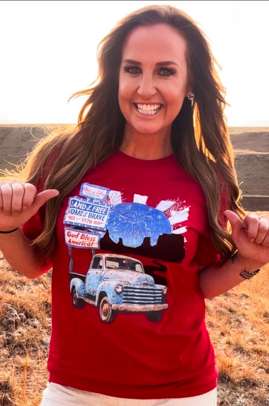 Land Of The Free Tee