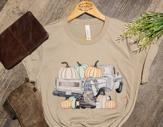 Fall Truck Gnome T-Shirt