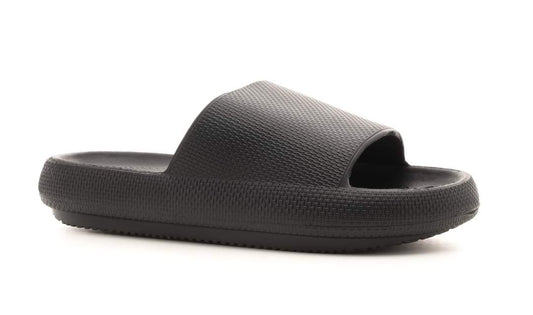 Black Corkys Slide Sandals