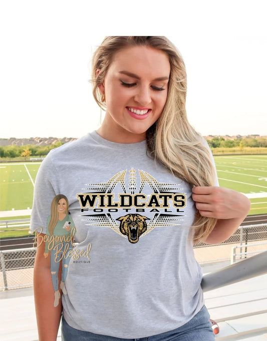 Wildcat Football T-Shirt