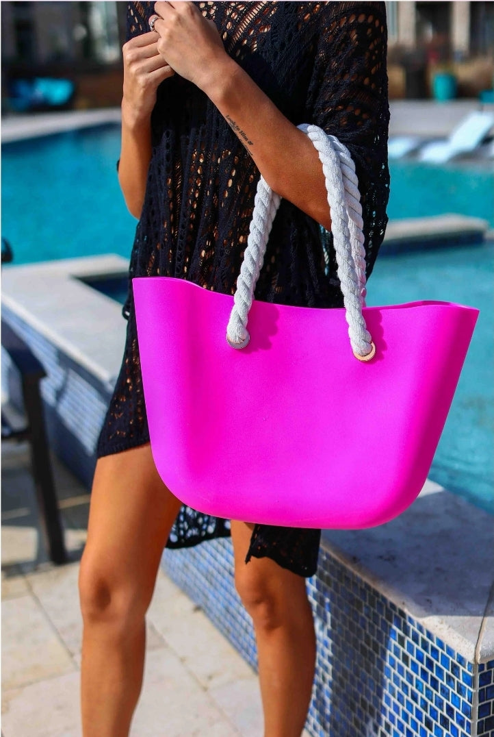 Pink Summer Love Tote/Beach Bag