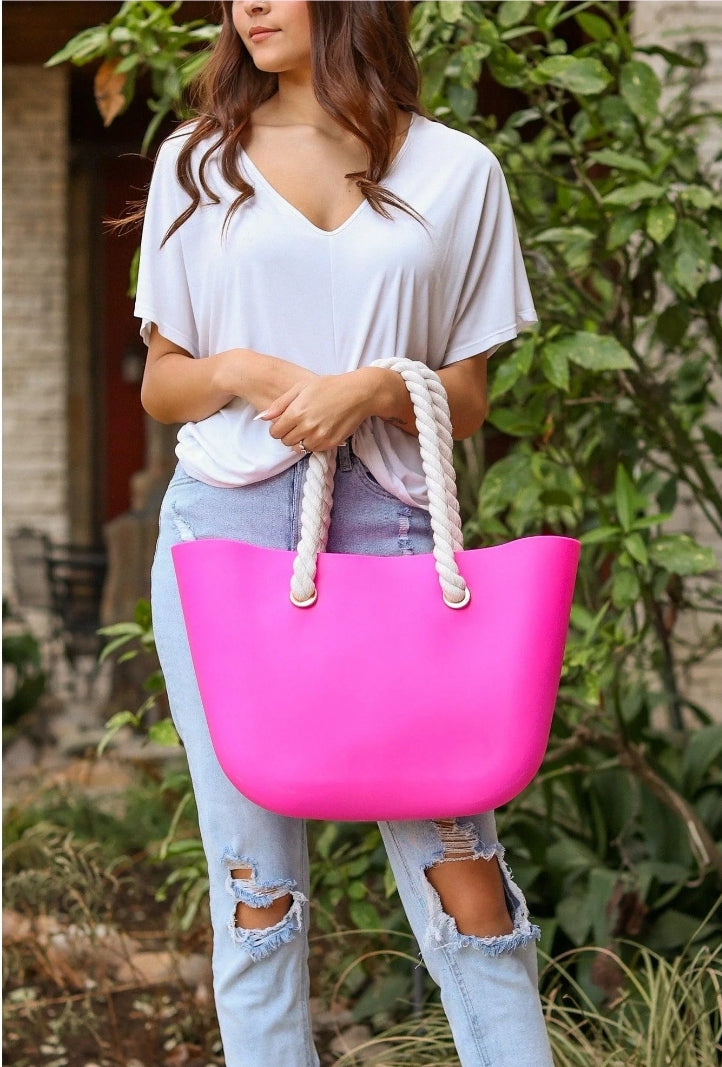 Pink Summer Love Tote/Beach Bag